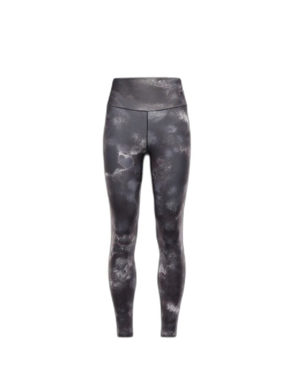 Nike One Women Size S Black & Gray Marble-Effect High-Rise 7/8 Leggings